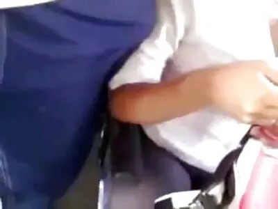 سیاہ ٹوپی میں خوبصورت چوزہ بلی اور گلے میں گہرا مرگا لیتا ہے